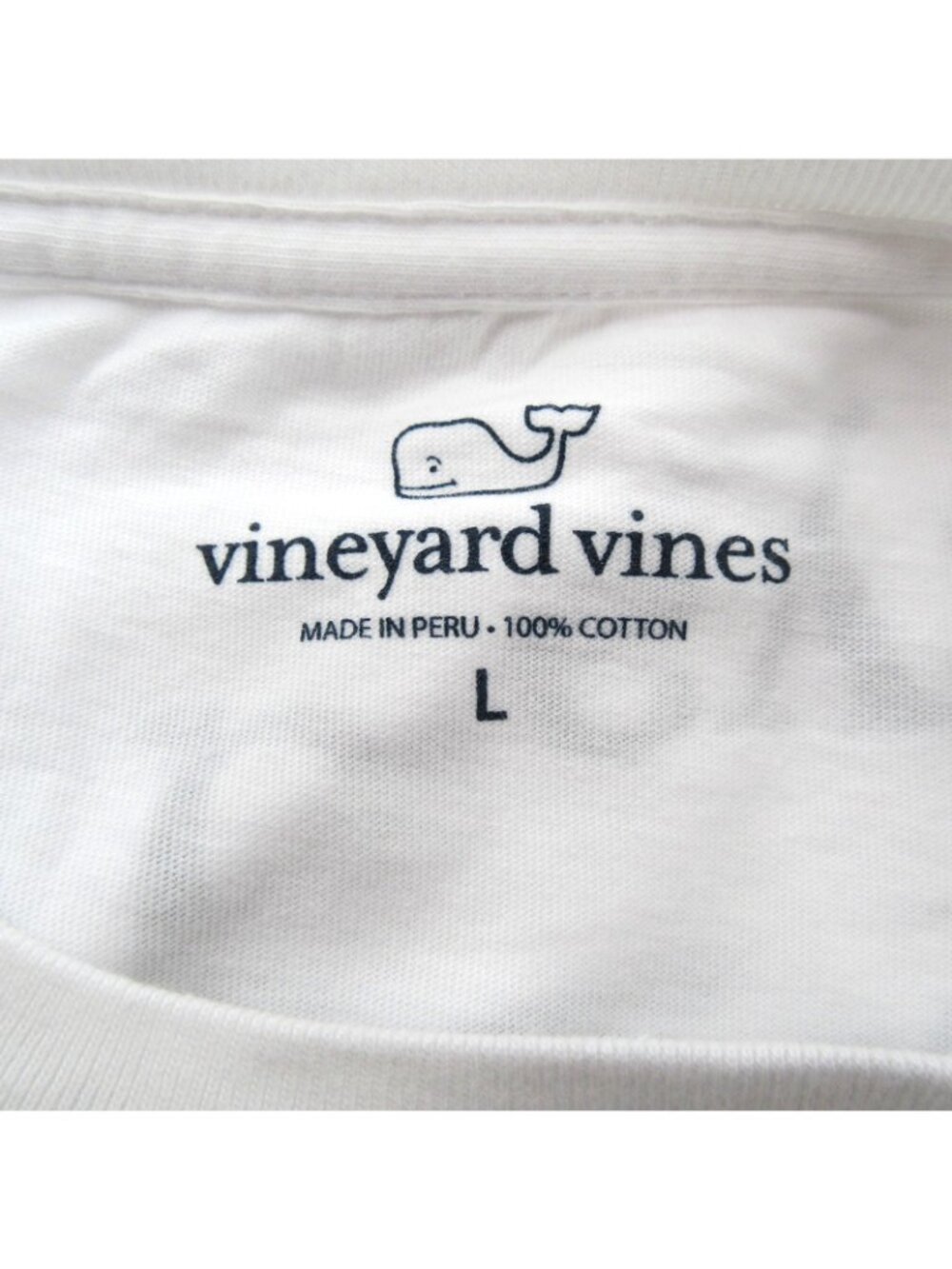 Vineyard Vines Graphic Santa Paws Sleigh Men's Size Large Long Sleeve Shirt NEW - Picture 7 of 10